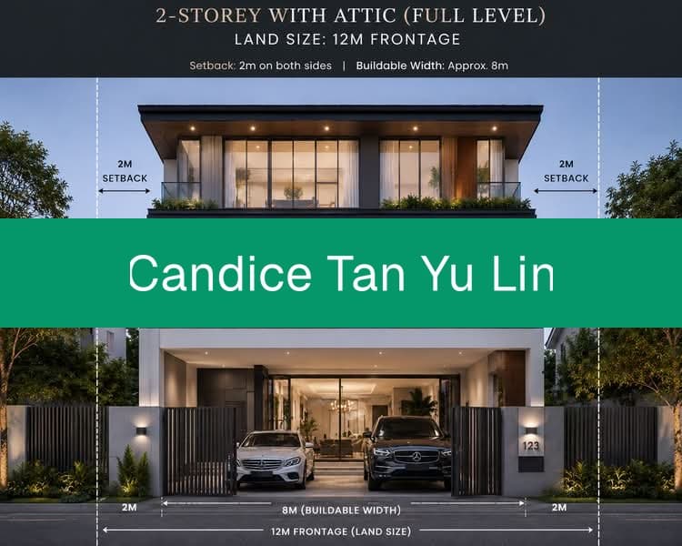 Detached Bungalow Land for Rebuilding – Serangoon Gardens, ~12m Frontage