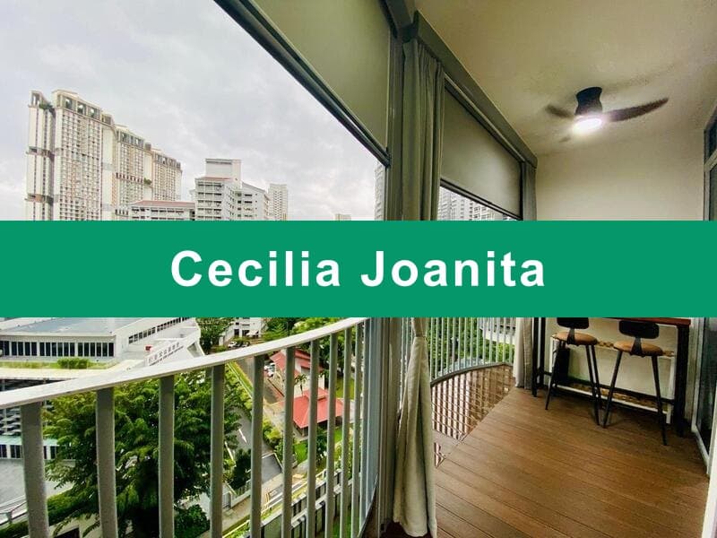 2-Bed 2-Bath at Queens Peak, Steps from Queenstown MRT
