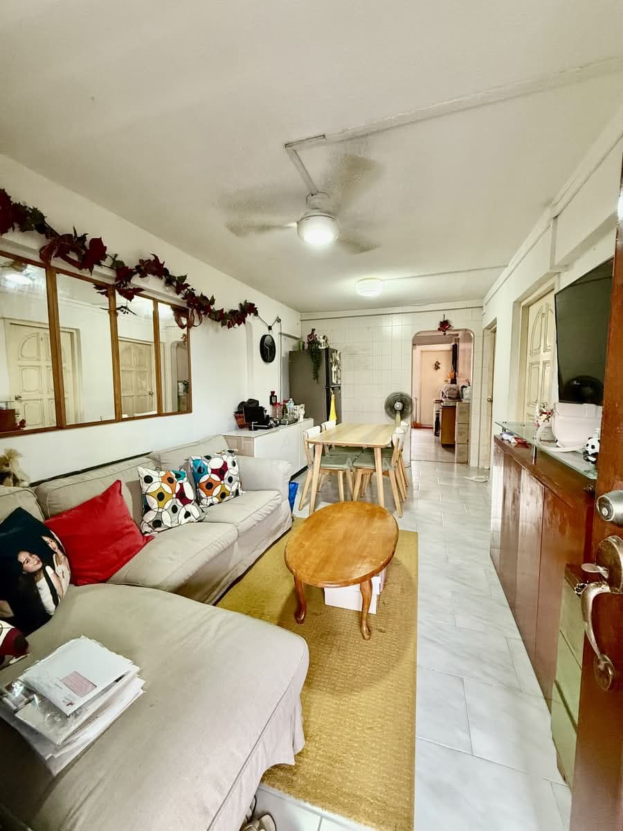 3-Room HDB Flat at 28 Hoy Fatt Road – Unblocked View, Good Facing