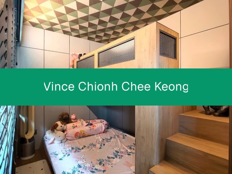 High-Floor Designer Renovated 4A HDB at SkyPeak, Bukit Batok