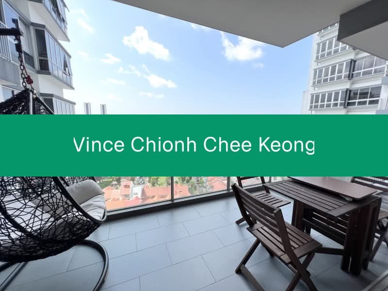 High Floor 3BR Corner Unit with Balcony & Unblocked View at The Parc Condominium
