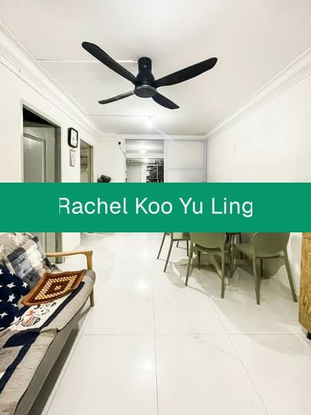 3I HDB Flat with Utility Room at 119 Ho Ching Road – Low Floor