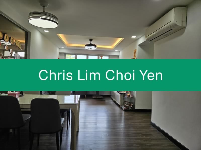 Corner 4-Room HDB at Senja Parc View – Unblocked View, Modern Reno
