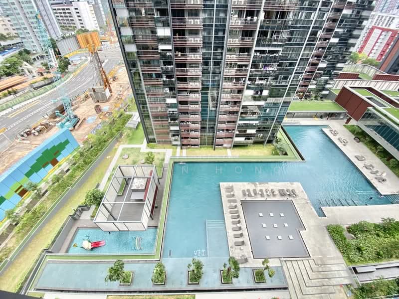 JadeScape 2-Bed High Floor Pool View Unit Near Marymount MRT