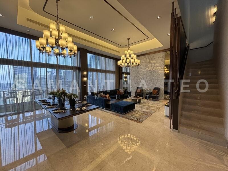 V on Shenton – Last Penthouse, 4-Bed 6,200 sqft in CBD