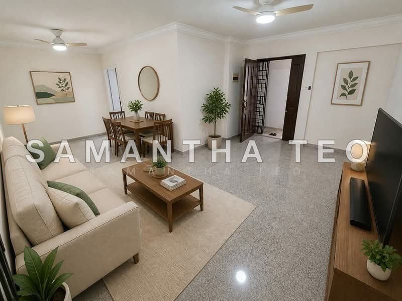 4A HDB Flat at 21 Jalan Membina, Middle Floor, Tiong Bahru