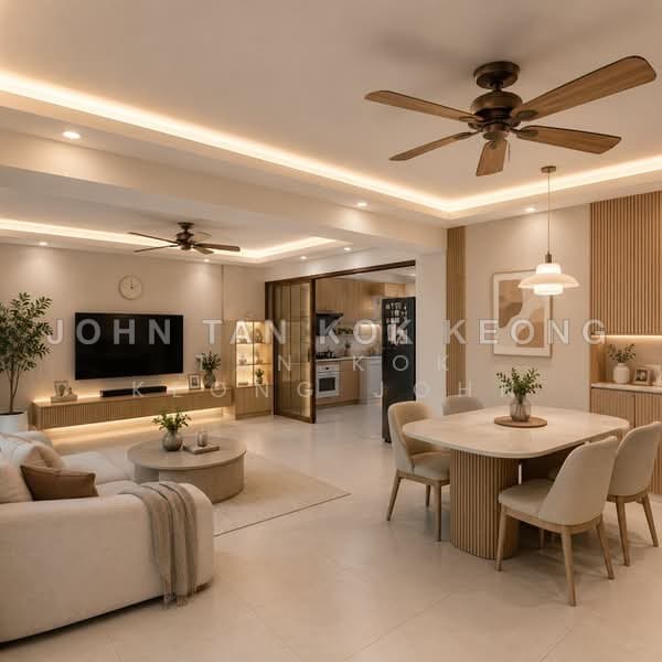 4-Room HDB Flat at 351 Woodlands Avenue 1 – Open to All Races