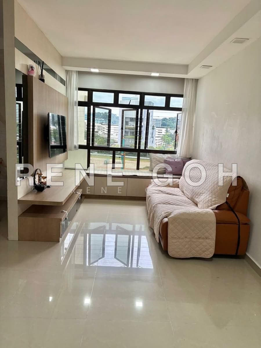 4A Corner HDB Flat at Redhill Close – High Floor, Fully Furnished