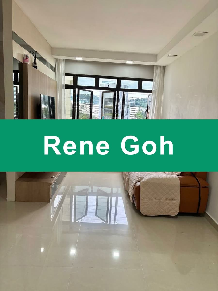 4A Corner HDB Flat at Redhill Close – High Floor, Fully Furnished