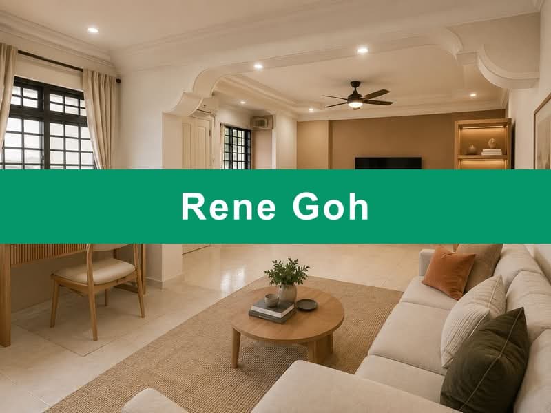 Spacious 4-Room HDB Flat at Bedok Reservoir Road – No West Sun