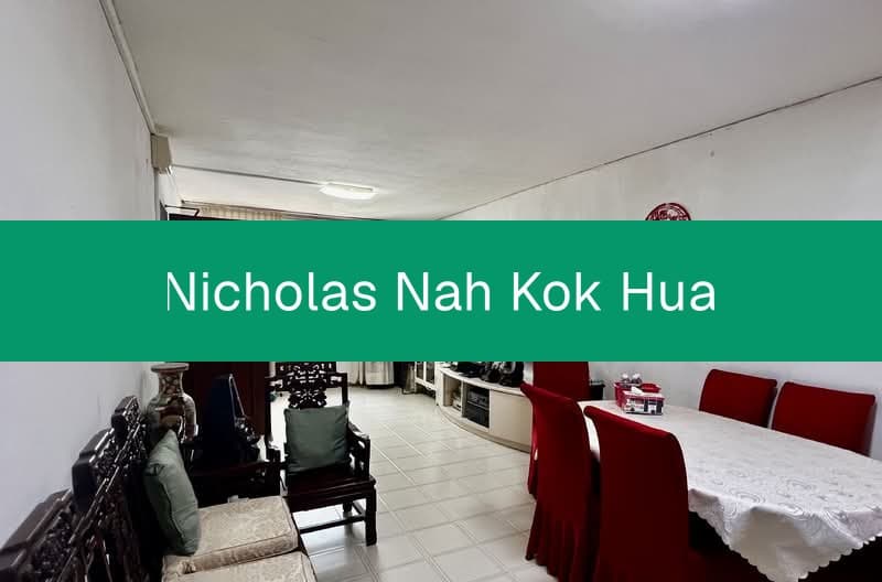 Corner 4NG HDB Flat at Serangoon Avenue 4 – Level 4, North/South Facing