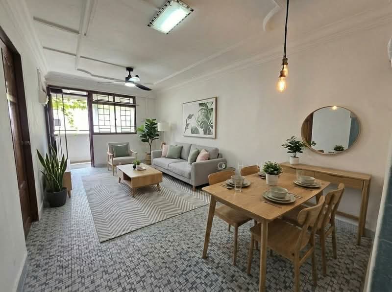 3-Room HDB Flat with Utility Room at 120 Ho Ching Road