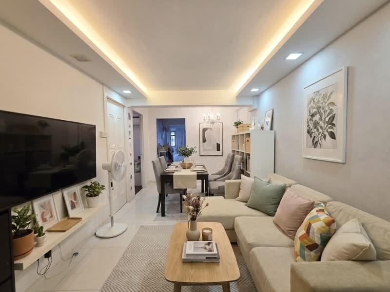 Well-Renovated 3-Room HDB Flat with Utility Room at Lorong Limau