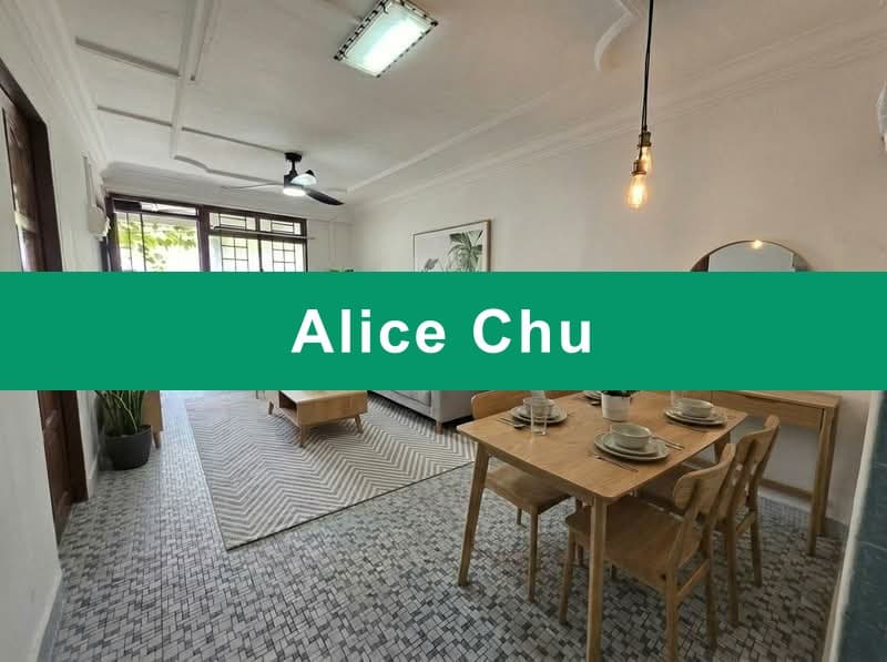 3-Room HDB Flat with Utility Room at 120 Ho Ching Road