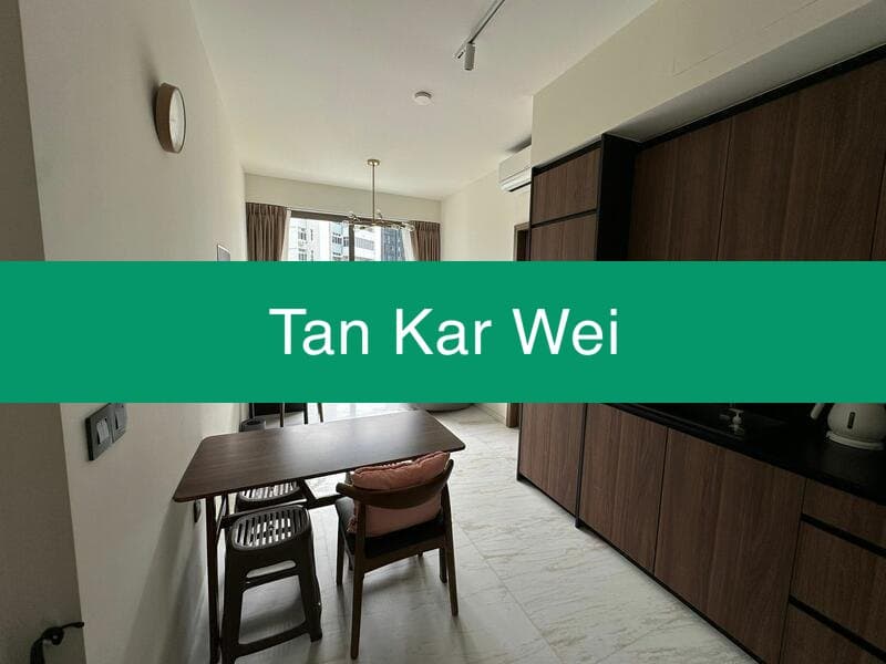 Coastline Residences – Freehold 1-Bed Unit, Mid Floor with Sea View