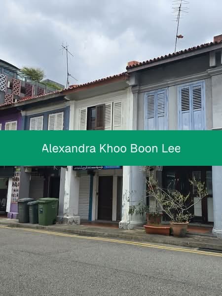 Madras Street Shophouse For Sale – 882 sqft, Fully Tenanted