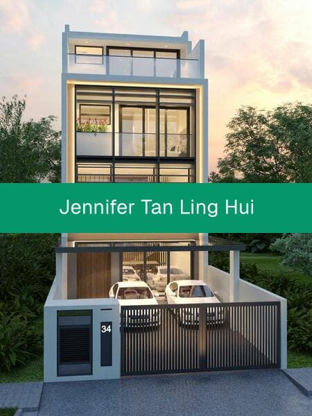 Freehold Inter-Terrace at Jalan Leban, D20 – Near Mayflower MRT
