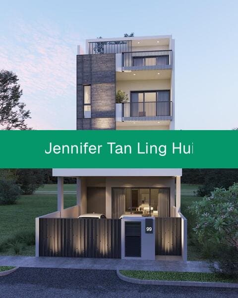Freehold Inter-Terrace at Hillview Crescent – 6 Beds, Lift, Near MRT