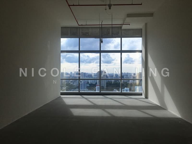 High-Floor Squarish Office at SBF Center, Robinson Road