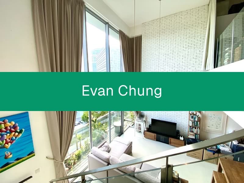 One-North Residences – 1-Bed Loft with Unblocked Greenery View