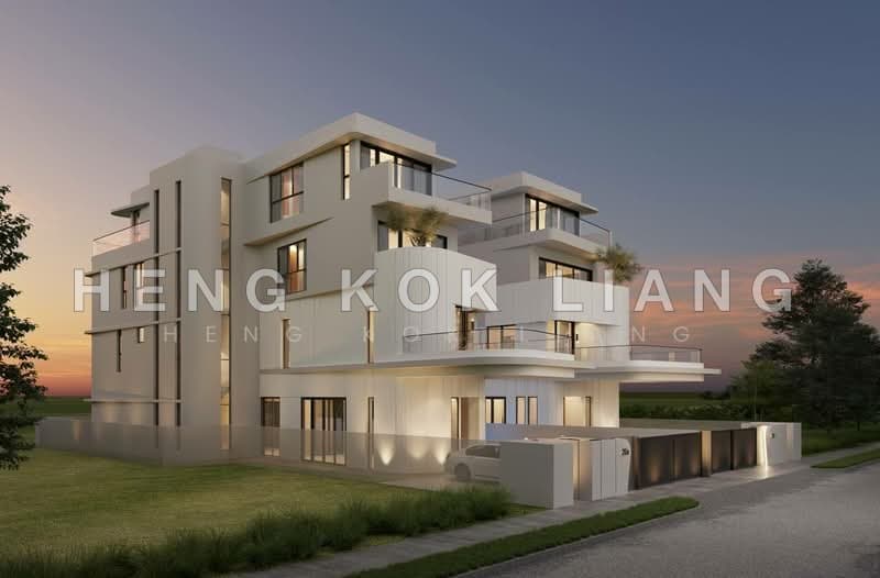 Brand New 3-Storey Detached House with Attic, Lift & Pool at Siglap Road