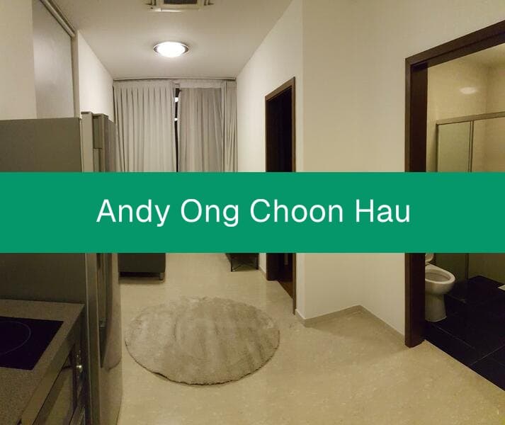 Corner 1-Bed + Utility Room at Suites@Changi, Fully Furnished