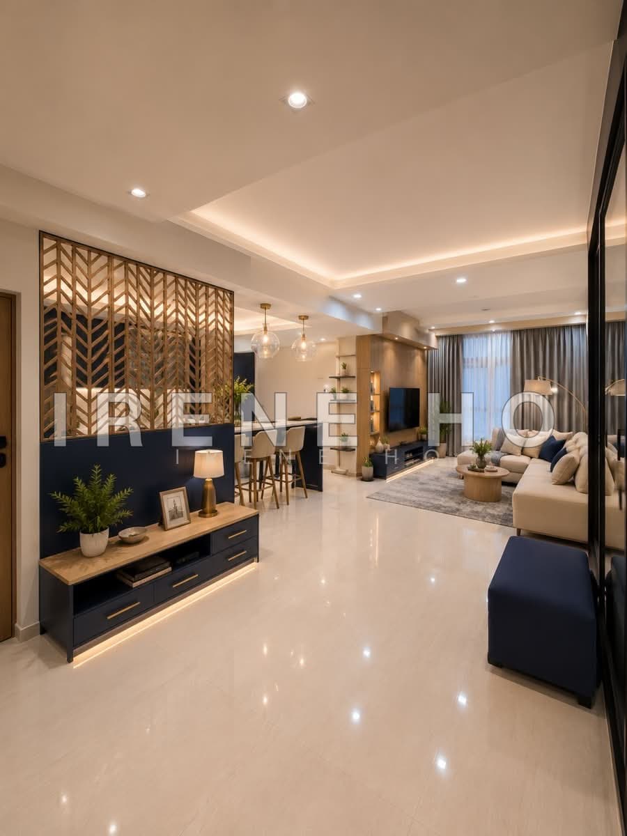 High-Floor Renovated 5-Room HDB at 409C Northshore Drive – Newly MOP