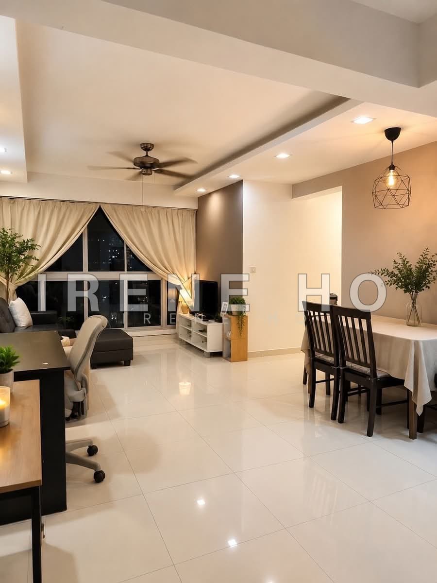 Spacious High-Floor 4-Room HDB at 612C Punggol Drive – Fully Furnished