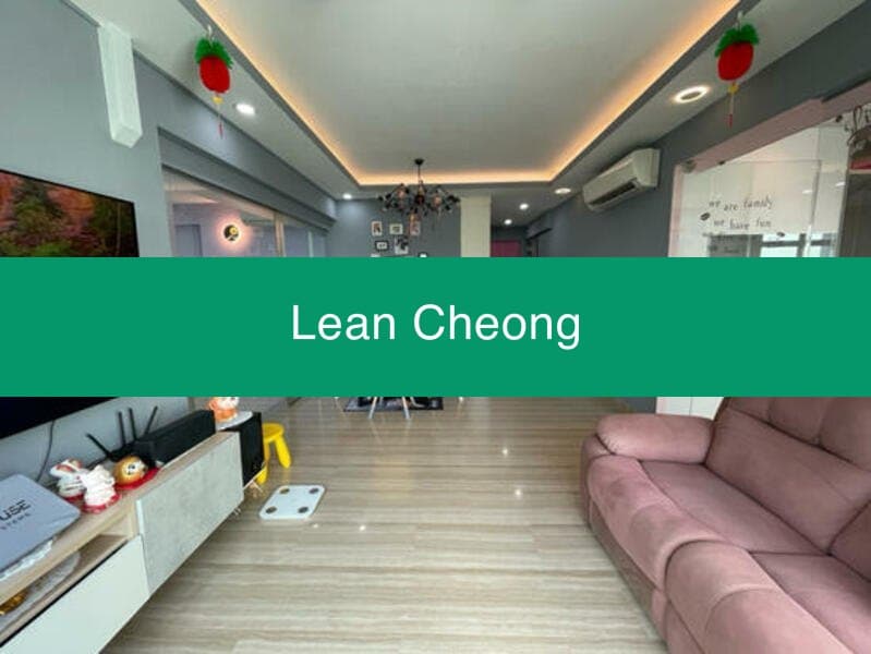 4-Room HDB Corner Unit at Edgedale Plains, Mid Floor, Near LRT