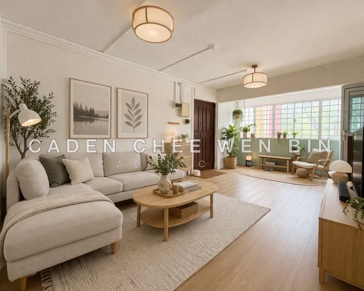 Spacious 5A HDB Flat with Upgraded Utility Room at Ang Mo Kio Ave 1