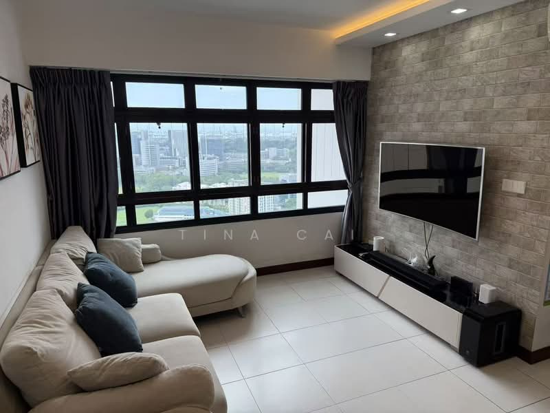 High Floor Corner Unit with Unblocked Sea View at Dover Crescent