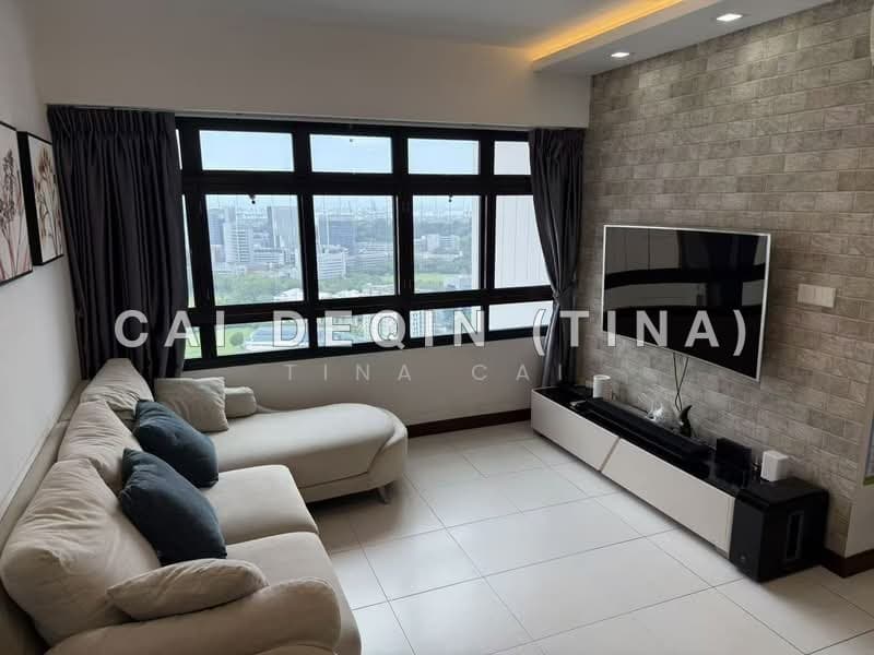 High Floor Corner Unit with Unblocked Sea View at Dover Crescent