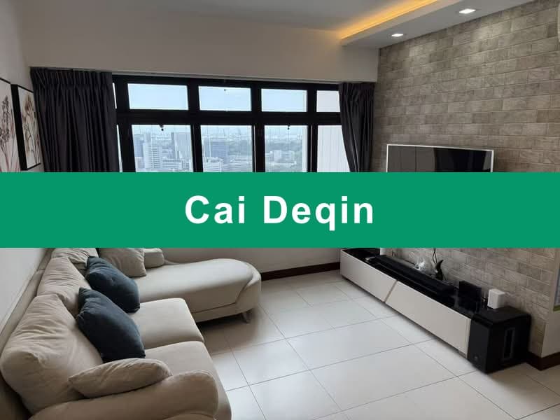 High Floor Corner Unit with Unblocked Sea View at Dover Crescent