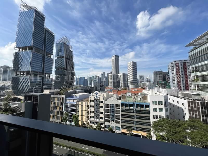 The M – 2-Bed 1-Bath with Unobstructed CBD View, Premium Stack