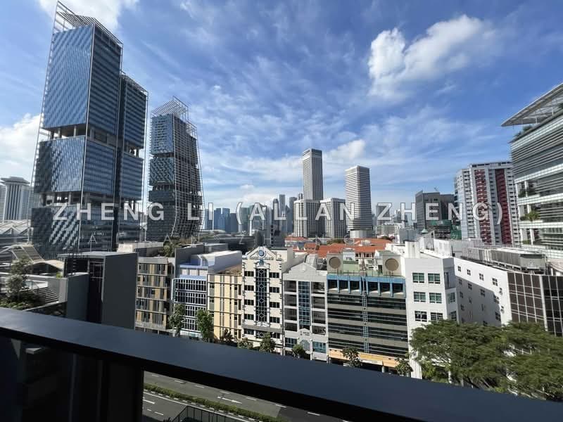 The M – 2-Bed 1-Bath with Unobstructed CBD View, Premium Stack