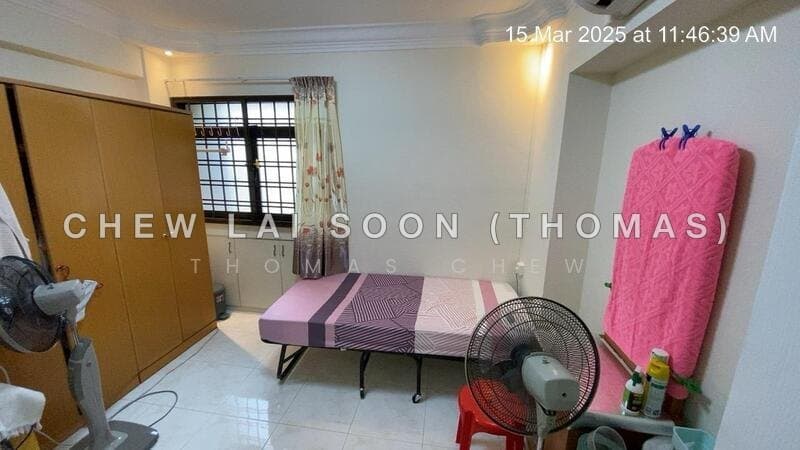 Common Room for Rent at 109 Whampoa Road – Female Tenant Preferred