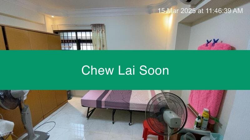 Common Room for Rent at 109 Whampoa Road – Female Tenant Preferred