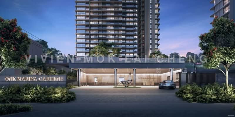One Marina Gardens – 2-Bed 2-Bath Apartment, District 01