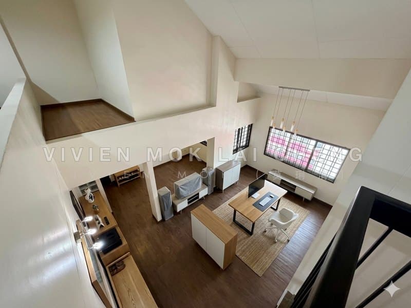 Executive Maisonette HDB at 448 Bright Hill Drive – Loft Design, 2013 sqft