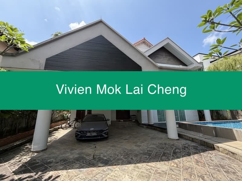 3-Storey Bungalow with Private Pool near Singapore American School