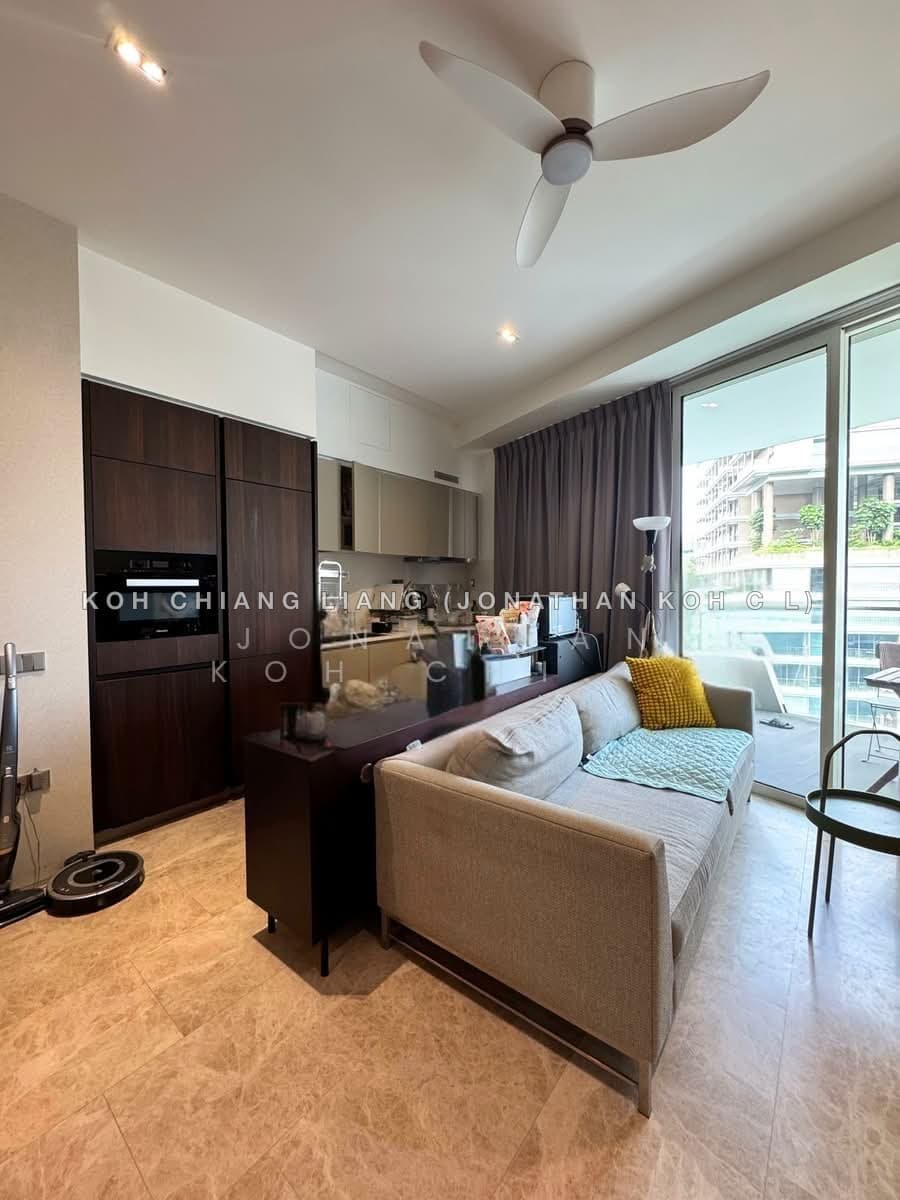2-Bedroom Condo with Balcony at Corals at Keppel Bay – Mid Floor