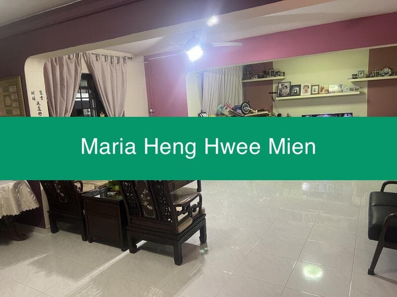 Spacious 5A Mini Jumbo HDB Flat Near Yishun MRT & Chong Pang Market
